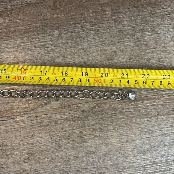 Rhinestone Belt.  Approx 45” total length. Adjustable. main image 5